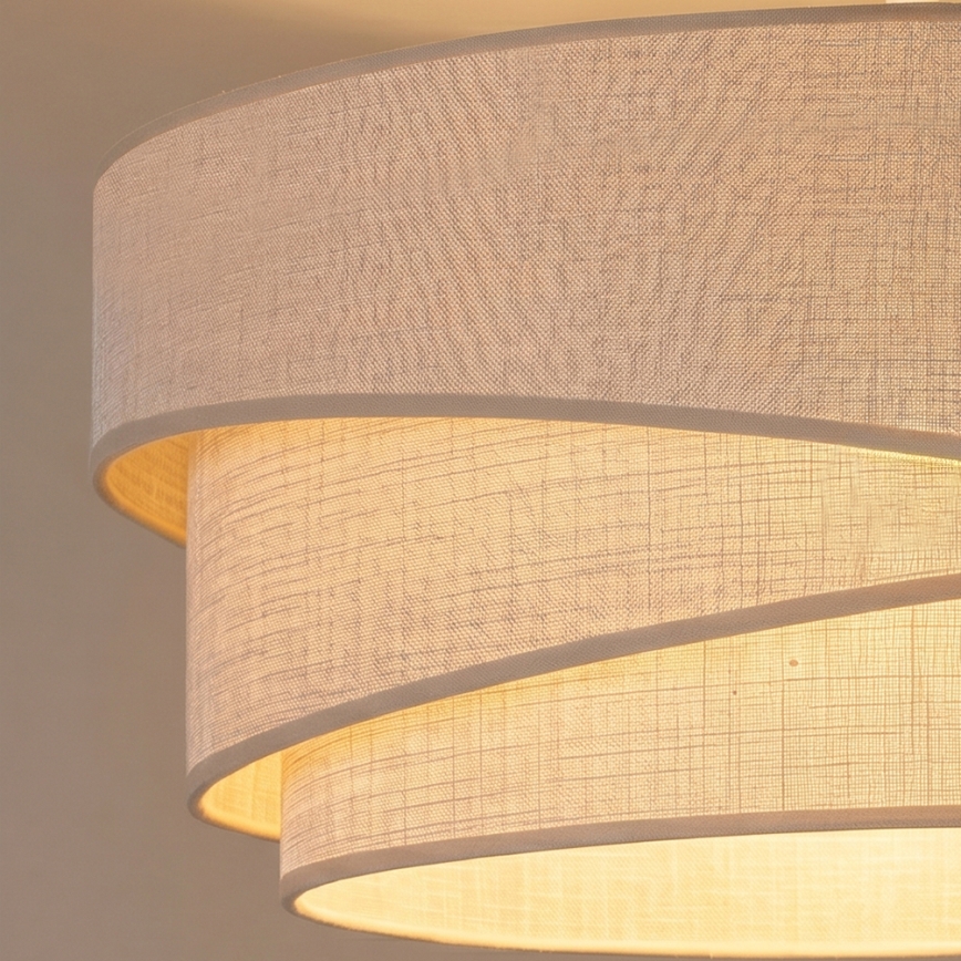 Brilagi - Hanglamp met snoer ARROW 1xE27/60W/230V Ø 45 cm beige