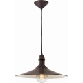 Brilagi - Hanglamp met snoer FORGE 1xE27/60W/230V Ø 36 cm zwart