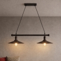 BRILAGI - Hanglamp met snoer FORGE 2xE27/60W/230V bruin