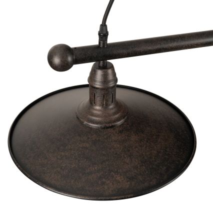 BRILAGI - Hanglamp met snoer FORGE 2xE27/60W/230V bruin