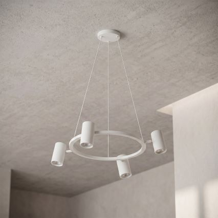 Brilagi - Hanglamp met snoer SELE 4xGU10/30W/230V wit