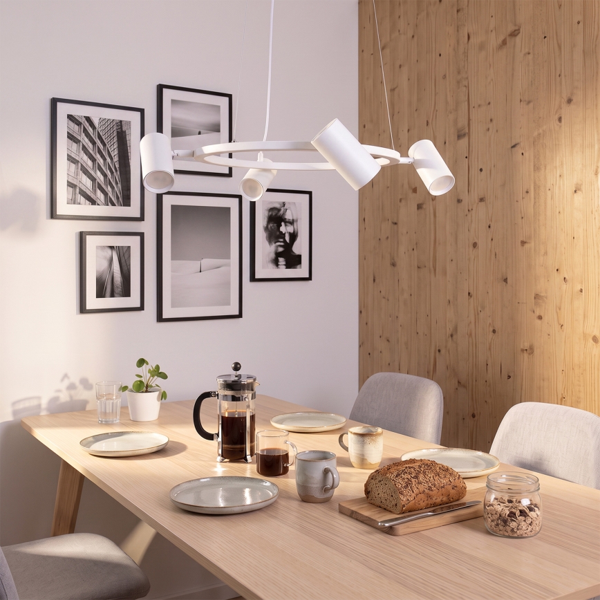 BRILAGI - Hanglamp met snoer SELE 4xGU10/30W/230V wit