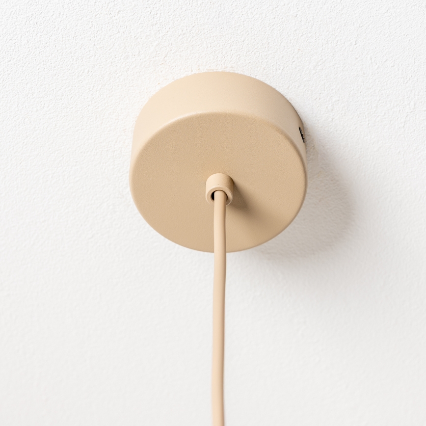 BRILAGI - Hanglamp met snoer VULCANO 3xG9/8W/230V beige/rookbeige beige