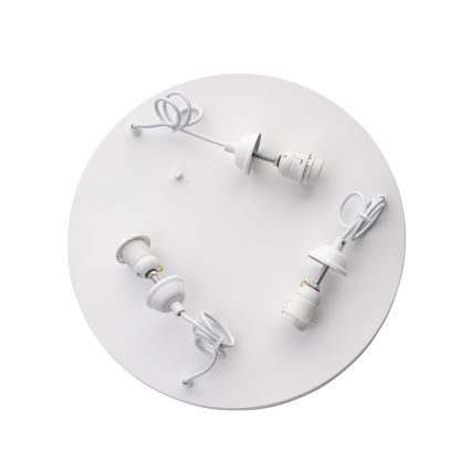 Brilagi - Hanglamp met snoer WABI SABI 3xE27/40W/230V Ø 60 cm wit
