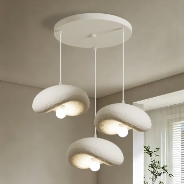 BRILAGI - Hanglamp met snoer WABI SABI 3xE27/60W/230V wit