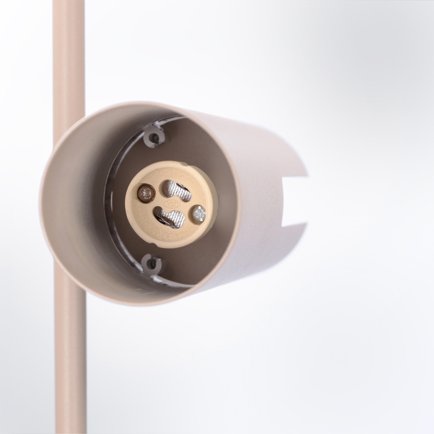 Brilagi - Hanglamp met staaf BRANCH 3xGU10/30W/230V beige