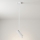 Brilagi - Hanglamp met staaf SELE 1xGU10/30W/230V wit