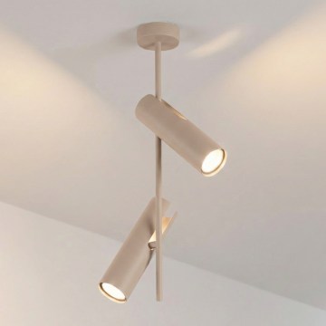 Brilagi - Hanglamp met stang BRANCH 2xGU10/30W/230V beige