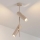Brilagi - Hanglamp met stang BRANCH 2xGU10/30W/230V beige