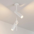 Brilagi - Hanglamp met stang BRANCH 2xGU10/30W/230V wit