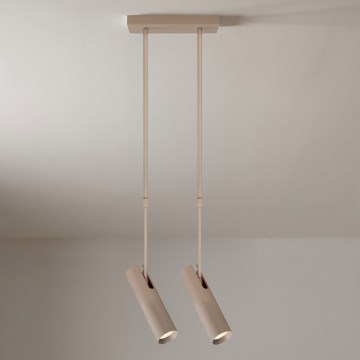 Brilagi - Hanglamp met stang SELE 2xGU10/30W/230V beige
