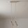 Brilagi - Hanglamp met stang SELE 2xGU10/30W/230V beige