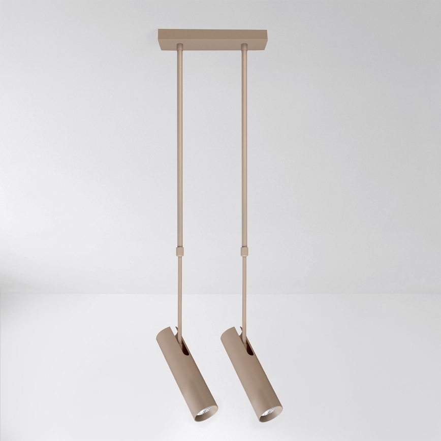Brilagi - Hanglamp met stang SELE 2xGU10/30W/230V beige