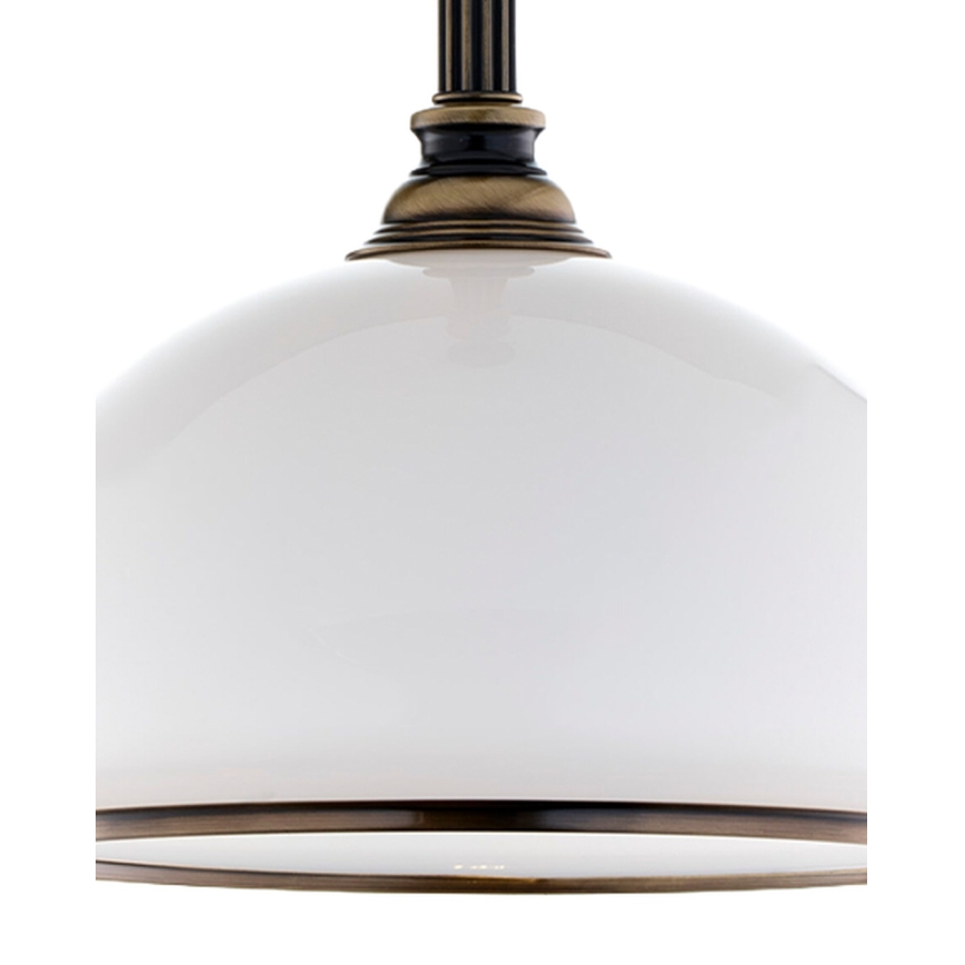 Brilagi - Hanglamp met stang TAURUS 1xE27/15W/230V Ø 40 cm brons