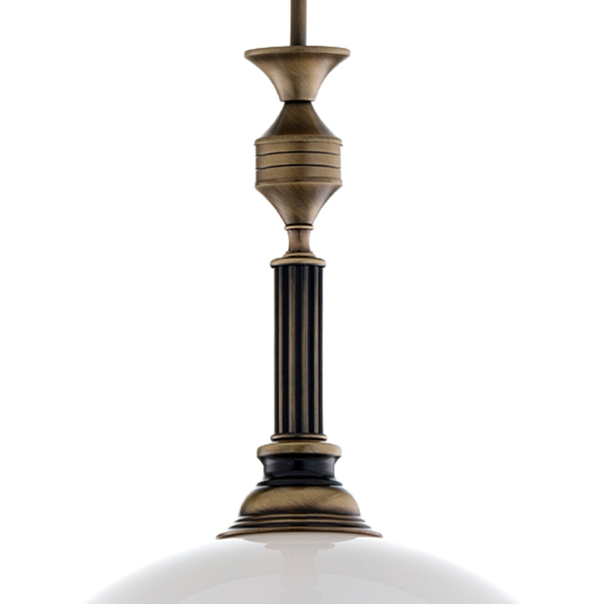 Brilagi - Hanglamp met stang TAURUS 1xE27/15W/230V Ø 40 cm brons
