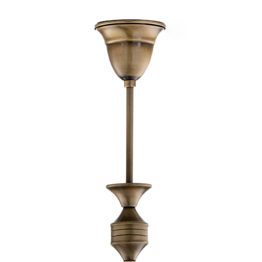 Brilagi - Hanglamp met stang TAURUS 1xE27/15W/230V Ø 40 cm brons