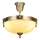 Brilagi - Hanglamp met vaste pendel CLASSIC 3xE14/60W/230V messing