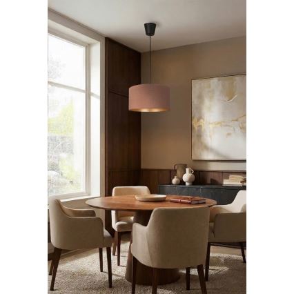 Brilagi - Hanglamp VELVET met kabel 1xE27/60W/230V Ø 40 cm beige/goud