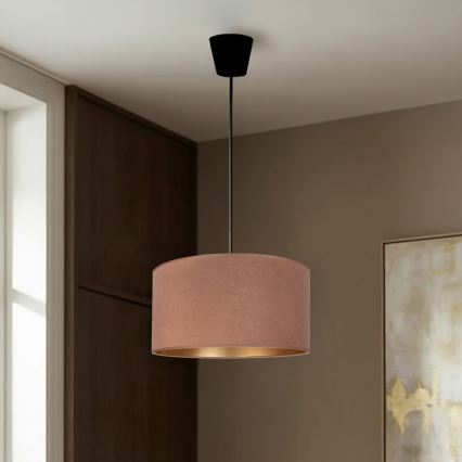 Brilagi - Hanglamp VELVET met kabel 1xE27/60W/230V Ø 40 cm beige/goud