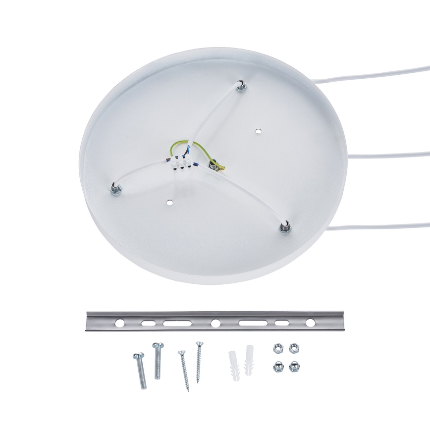 Brilagi - Hanglamp WABI SABI met kabel 3xE27/40W/230V Ø 76 cm wit
