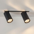 Brilagi - inbouwarmatuur SELE 2xGU10/30W/230V zwart