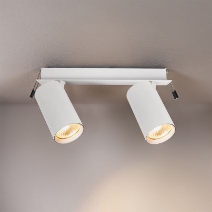 Brilagi - Inbouwspot SELE 2xGU10/30W/230V wit