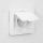 Brilagi - Keuken inbouwstopcontact INBOX IP55, wit, rechthoekig