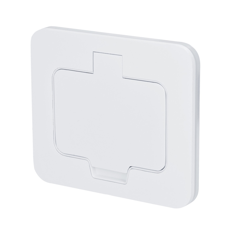 Brilagi - Keuken inbouwstopcontact INBOX IP55, wit, rechthoekig
