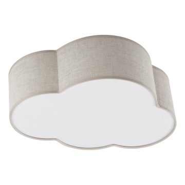 Brilagi - Kinderplafondlamp NIMBUS MINI 2xE27/15W/230V 31x43 beige