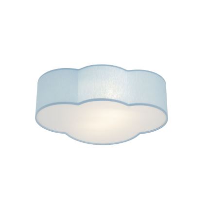 Brilagi - Kinderplafondlamp NIMBUS MINI 2xE27/15W/230V 31x43 cm blauw