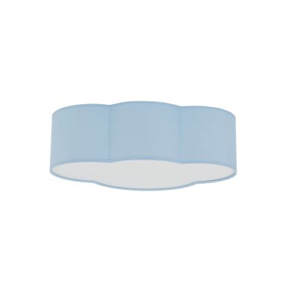 Brilagi - Kinderplafondlamp NIMBUS MINI 2xE27/15W/230V 31x43 cm blauw