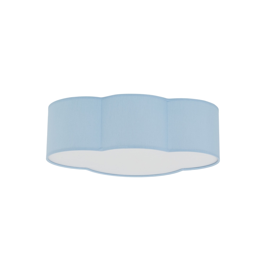 Brilagi - Kinderplafondlamp NIMBUS MINI 2xE27/15W/230V 31x43 cm blauw