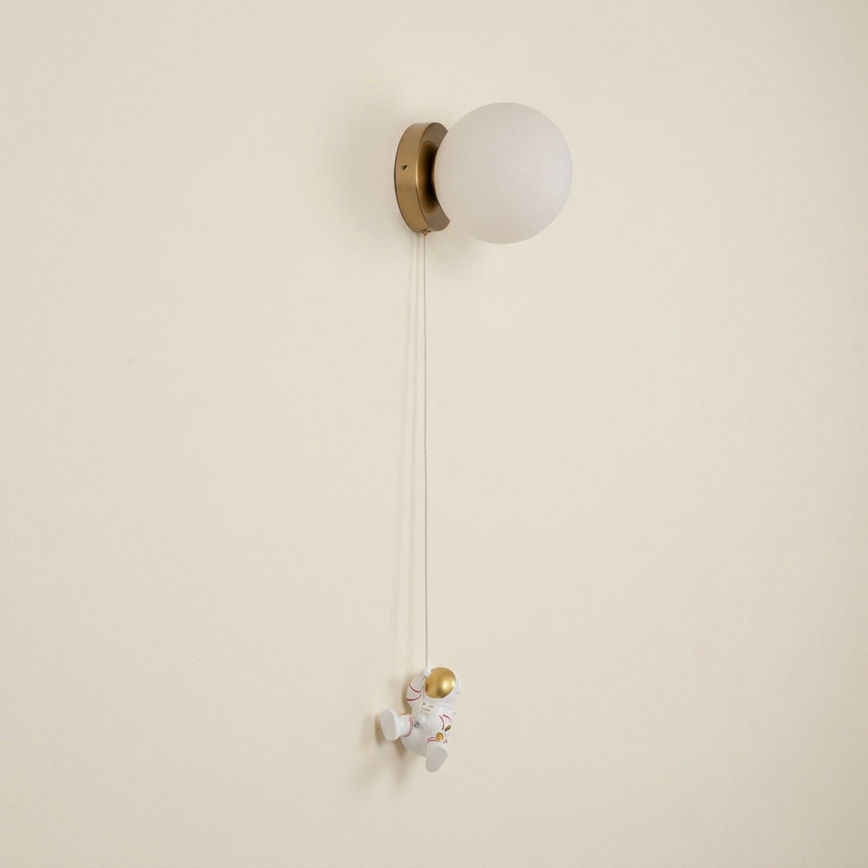 Brilagi - Kinderwandlamp ASTRO 1xE14/15W/230V wit