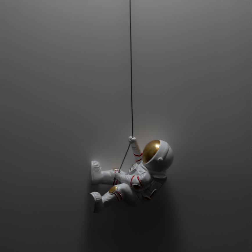 Brilagi - Kinderwandlamp ASTRO 1xE14/15W/230V wit