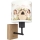 Brilagi - Kinderwandlamp BOBO WOOD 1xE27/25W/230V eik/zwart/wit/roze/feeën
