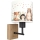 Brilagi - Kinderwandlamp BOBO WOOD 1xE27/25W/230V eiken/zwart/wit/met diertjes