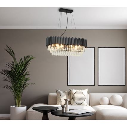Brilagi - Kroonluchter aan kabel CARLOS 10xE14/40W/230V
