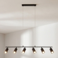 Brilagi - Kroonluchter aan kabel SELE 6xGU10/30W/230V zwart
