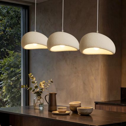 BRILAGI - Kroonluchter aan kabel WABI SABI 3xE27/60W/230V wit