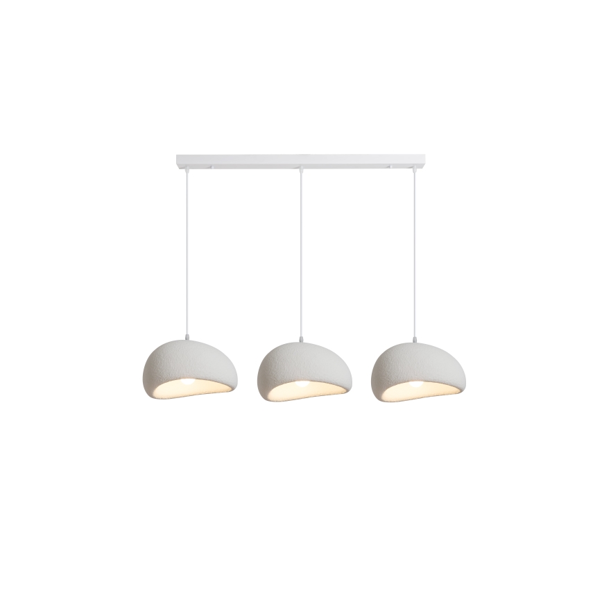 BRILAGI - Kroonluchter aan kabel WABI SABI 3xE27/60W/230V wit