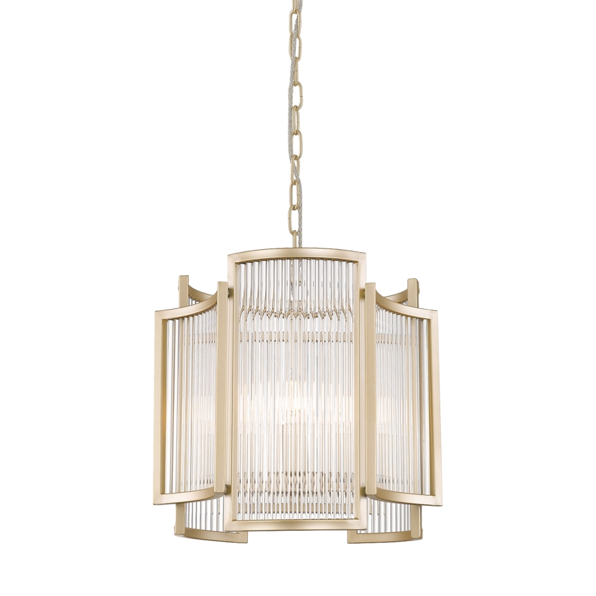Brilagi - Kroonluchter aan ketting RAMOS 3xE14/60W/230V goud