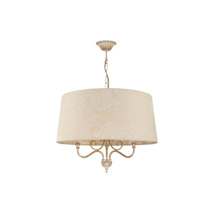 Brilagi - Kroonluchter aan ketting SONIA 3xE27/15W/230V Ø 56 cm crème/patina
