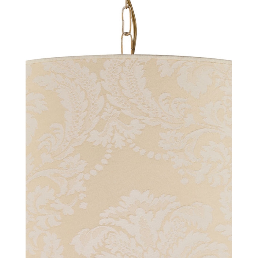 Brilagi - Kroonluchter aan ketting SONIA 3xE27/15W/230V Ø 56 cm crème/patina