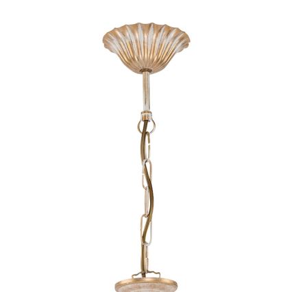 Brilagi - Kroonluchter aan ketting SONIA 3xE27/15W/230V Ø 64 cm crème/patina