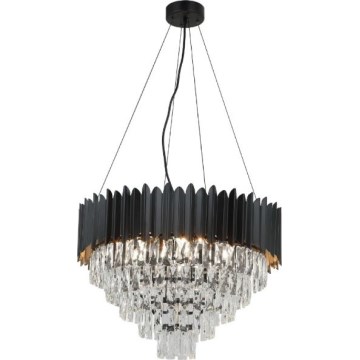Brilagi - Kroonluchter CARLOS aan kabel, 9xE14/40W/230V, Ø 60 cm