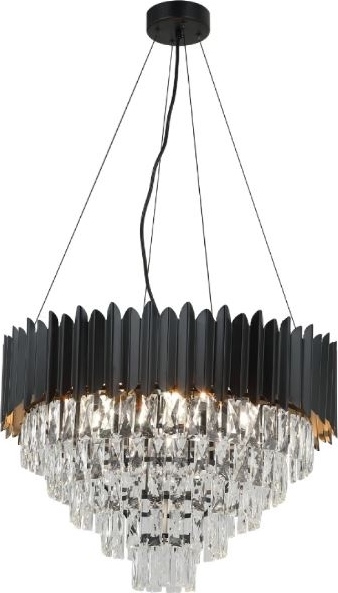 Brilagi - Kroonluchter CARLOS aan kabel, 9xE14/40W/230V, Ø 60 cm