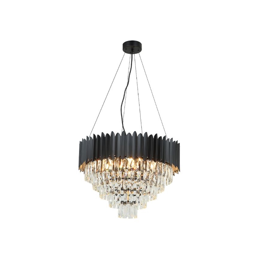 Brilagi - Kroonluchter CARLOS aan kabel, 9xE14/40W/230V, Ø 60 cm