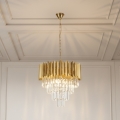BRILAGI - Kroonluchter met ketting CRISTAL 5xE14/40W/230V Ø 45 cm