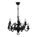 Brilagi - Kroonluchter met ketting IMPERO 9xE14/60W/230V zwart