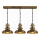 Brilagi - Kroonluchter met ketting PYRONIC 3xE27/40W/230V brons/patina